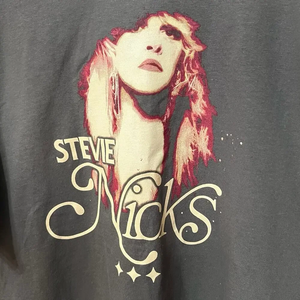 Stevie Nicks Concert Tour Tshirt 2XL Unisex Short Sleeve Gray 2023 2024